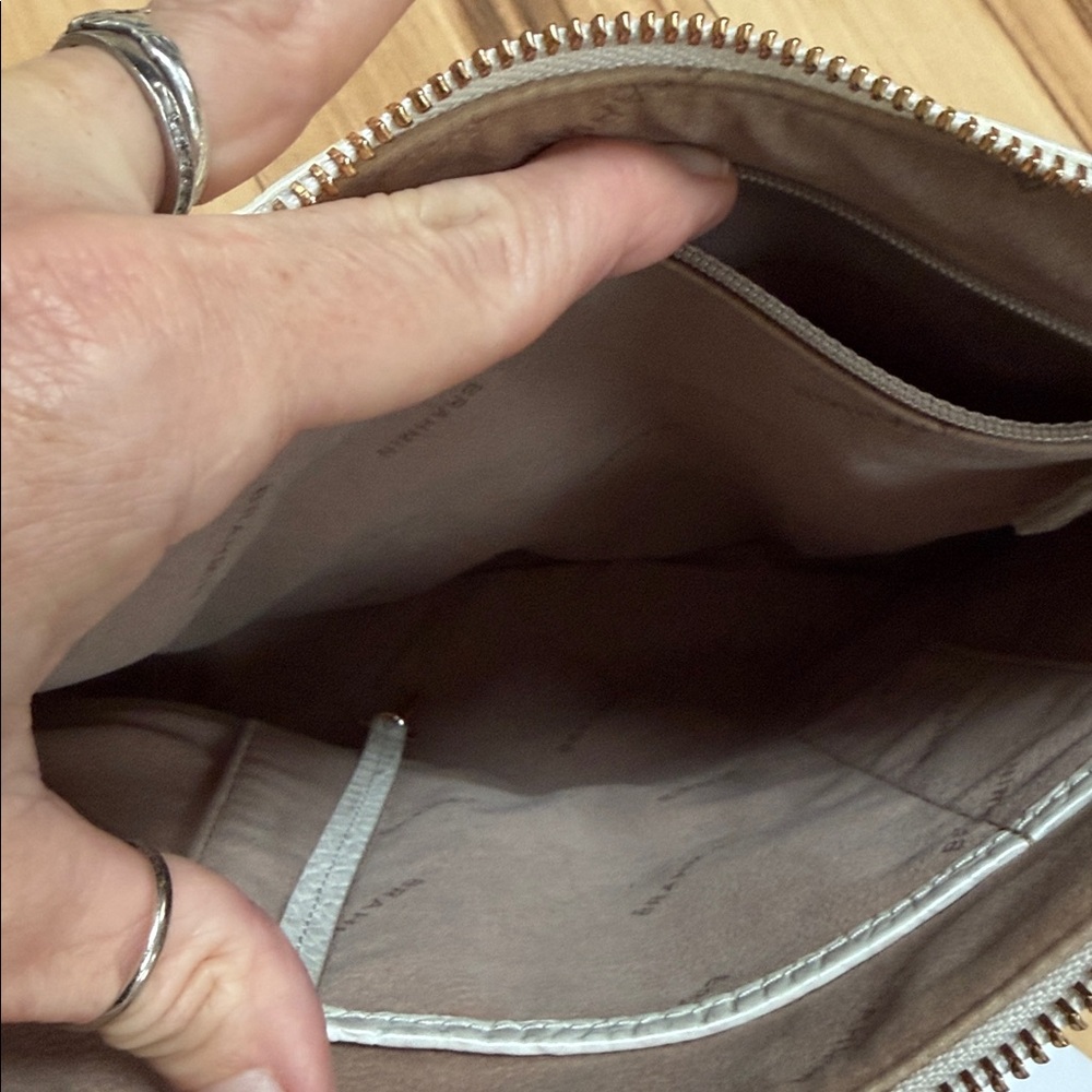 Brahmin Katie Crocodile-Embossed leather Shoulder Bag - Picture 9 of 10